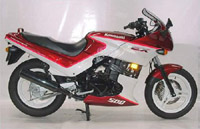 Kawasaki Gpz500s German 1986-1994 Service Repair Manual
